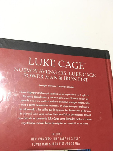 Libro Comics Marvel Luke Cage Salvat 8 Tapa Roja 08