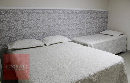Imagem 12 de 17 de Apartamento Com 1 Dormitório À Venda, 55 M² Por R$ 220.000 - Aviação - Praia Grande/sp - Ap0297