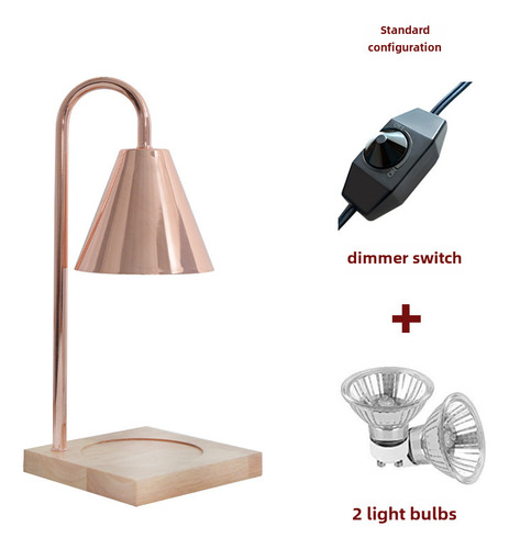 Versión Japonesa 110v Pantalla Oro Rosa Con Dimmer