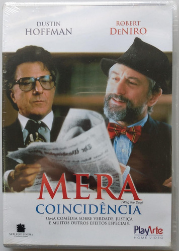 Mera Coincidência Dvd (novo/lacrado) Hoffman Deniro