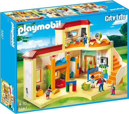 Playmobil City Life Guardería, A Partir De 4 Años
