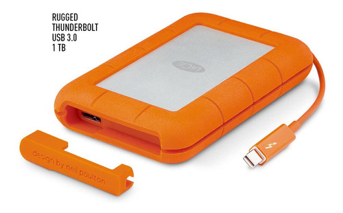 Disco Duro Lacie Rugged Mini 1 Tb Thunderbolt Usb 3.0