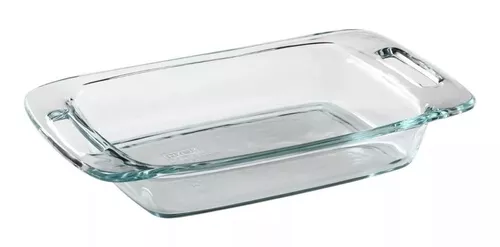 Fuente Vidrio Pyrex Easy Grab Horno Microondas 33x22cm 2.8lt