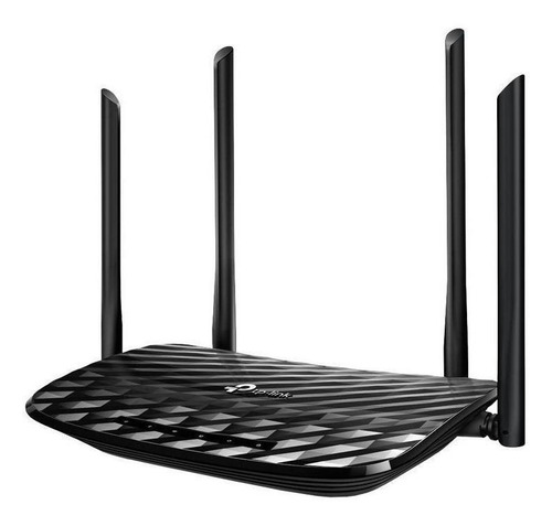 Imagen 2 de 3 de Access point, Router TP-Link Archer C6 negro 220V