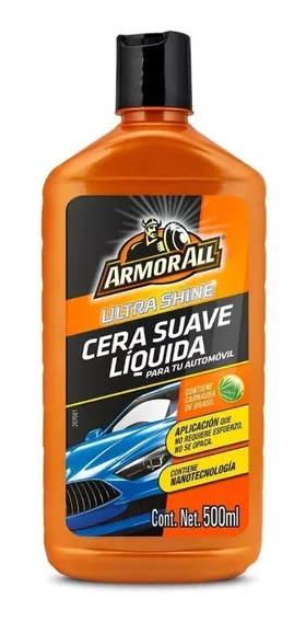 Cera Suave Liquida Armor All Ultrabrillante Carnauba X 500ml