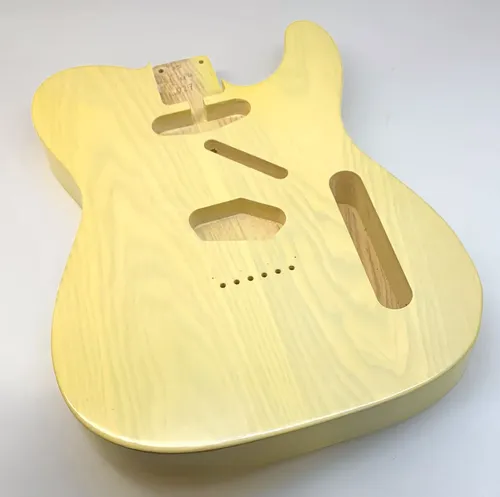 Corpo Telecaster Nitro Lacquer Aged Relic Blonde Made In Usa