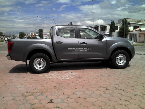 Imagen 12 de 14 de Nissan Frontier Xe 2016 Dob/cab Tela 2.5 Eng $ 69,600