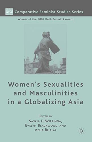 Libro: Womenøs Sexualities And Masculinities In A Asia