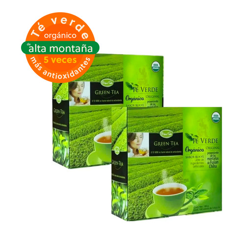 Té Verde Orgánico De Alta Montaña Zen Tea Con 200 Sobres