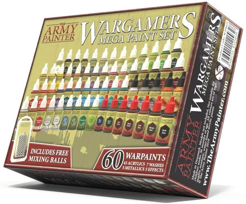 Army Painter Warhammer Miniaturas Set 60 Colores A Pedido 