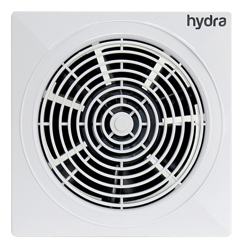 Imagen 4 de 10 de Extractor Aire Baño 150mm 15cm Hydra Cocina Blanco