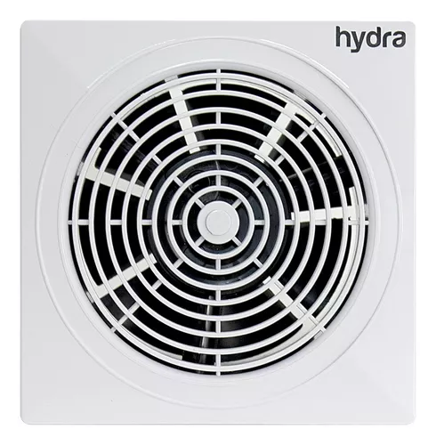 Ventilador de Extractor Baño 150mm con Temporizador Cocina Wc Blanco