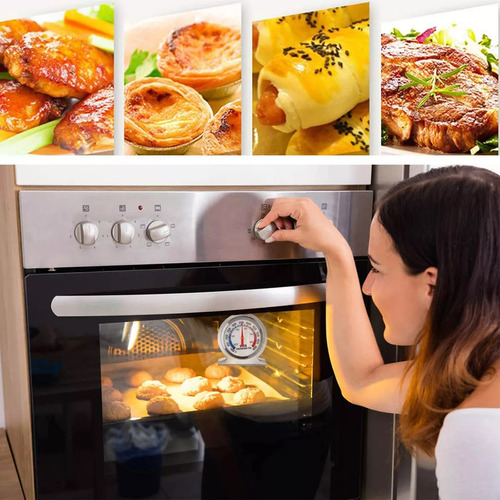 3pz Termometro Digital Cocina Carne Reposteria Chcolate Comida Blanco