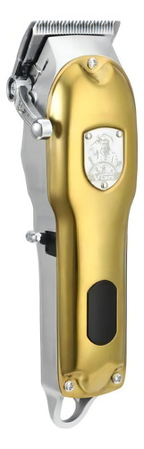 Cortador de cabelo VGR Salon Clipper V-652 dourado 127/220V