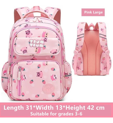 Aplicable A Nueva Mochila Estudiantes Moda Ligero Lindo Gran Capacidad