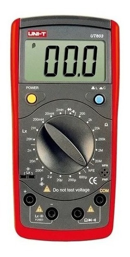 Medidor Digital Capacitor Inductor Tester Uni-t Ut603