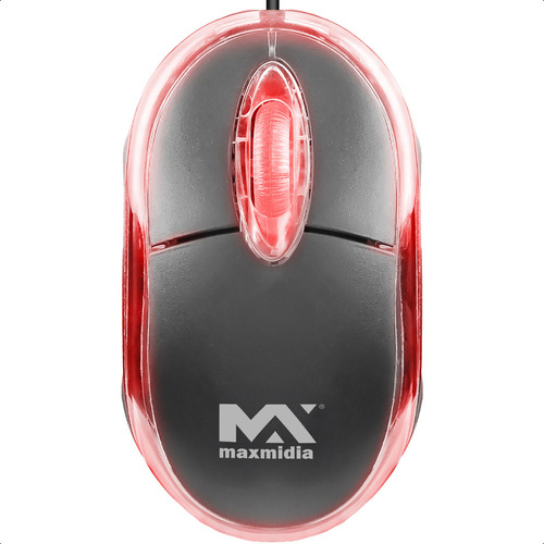 Mouse Óptico Conexão Usb Led Compatível Com Pc E Notebook