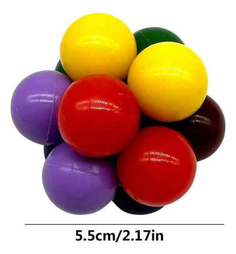 1 Par De Átomos Antiestrés Fidget Toys Juguete Sensorial