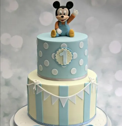Adorno De Torta Mickey Bebé