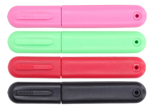 Tijeras Para Hilo, 4 Piezas, De Acero Inoxidable, Redondas,