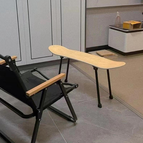 Pernas De Mesa Dobráveis De 4 Peças, Portáteis 33cm Preto