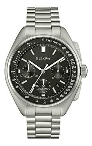 Bulova Reloj Lunar Pilot Caballero, Acero, Men's Standard