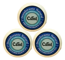 Comprar Desodorante Natural Cami 3pzs Sin Parabenos, Sin Aluminio