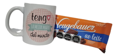 Tazas Personalizadas Día De La Madre Mas Chocolate De Regalo