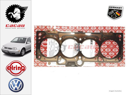 Junta Cabecote Vw Golf 1.6 Sr Metal Elring 124.474