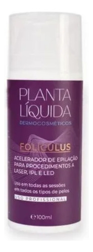 Acelerador Depilação Laser Luz Pulsada 100ml Planta Liquida