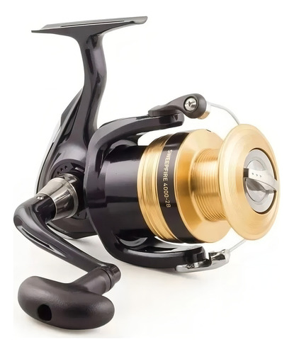 Reel Frontal Daiwa Sweepfire 4500-2b Variada 2 Rulemanes Color Negro Lado De La Manija Derecho/izquierdo