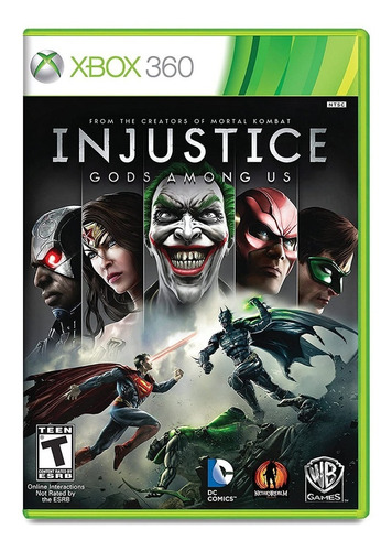 Videojuego Injustice:  Us Xbox 360