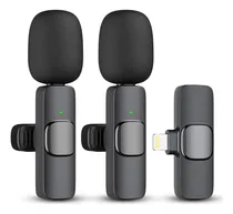 Comprar Paquete 2 Micrófonos Lavalier Inalámbricos Para iPhone iPad