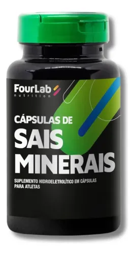 Cápsulas de Sais Minerais 30 Caps Fourlab – Reposição Hidroeletrolítica