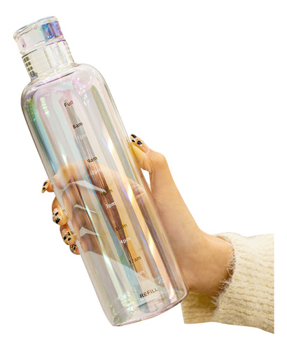 Botella De Agua De 500 Ml A Prueba De Fugas Con Impresión De