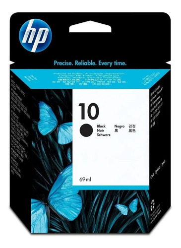 Cartucho Hp 10 Negro C4844a 4844 70 100 110 500 815