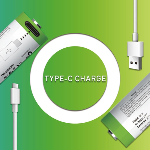 Camelcell Paquete De 4 Baterías Cr2, Baterías De Litio Cr2 R