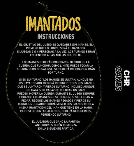 Imantados - Juego De Mesa Con Imanes - Rocagames + 4 Imanes