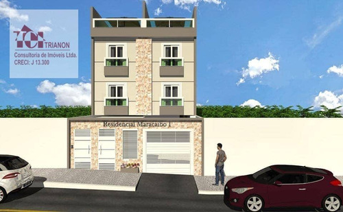 Imagem 3 de 3 de Cobertura Com 2 Dormitórios À Venda, 92 M² Por R$ 320.000,00 - Jardim Das Maravilhas - Santo André/sp - Co0736