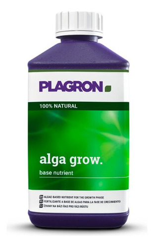 Plagron Fertilizante Alga Grow 1l Bioestimulante Organico
