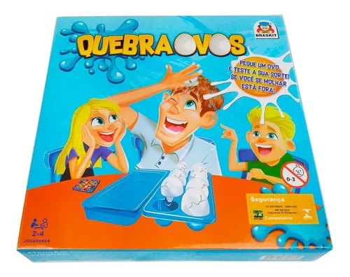 Jogo Divertido Para Crianças Quebra Ovos - Braskit