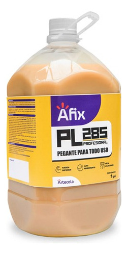 Afix - Pl285 Pega Amarilla ( Galón )