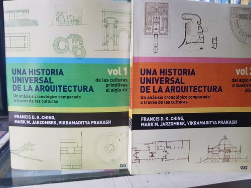 Historia Universal De La Arquitectura Ching  2tomos 