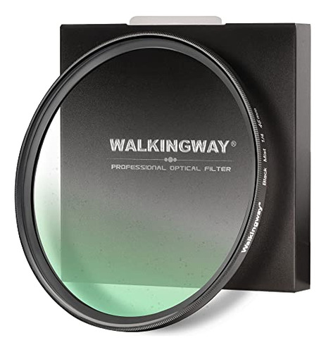 Filtro Difusor Walking Way Black Pro De 1/4 Pulgadas, 46 Mm,