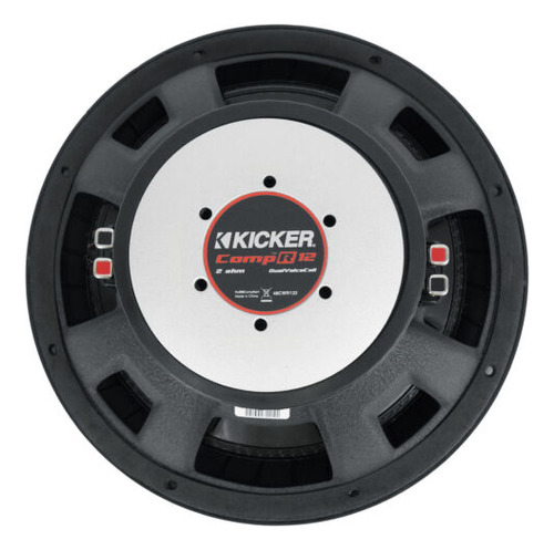 Kicker 48cwr122 Compr 1000 Watt 12 Subwoofer Dvc 2-ohm Ccc
