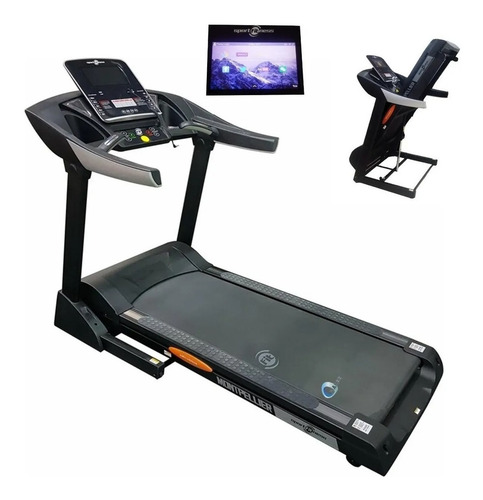 Imagen 3 de 4 de Caminadora Trotadora Montpellier Sportfitness Wifi 150kg 3hp