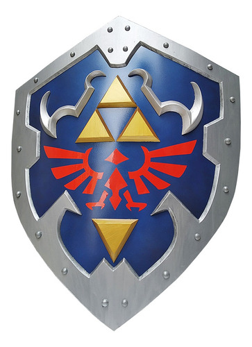 Escudo Zelda Hylian Shield Artesanal - Ocarina Of Time