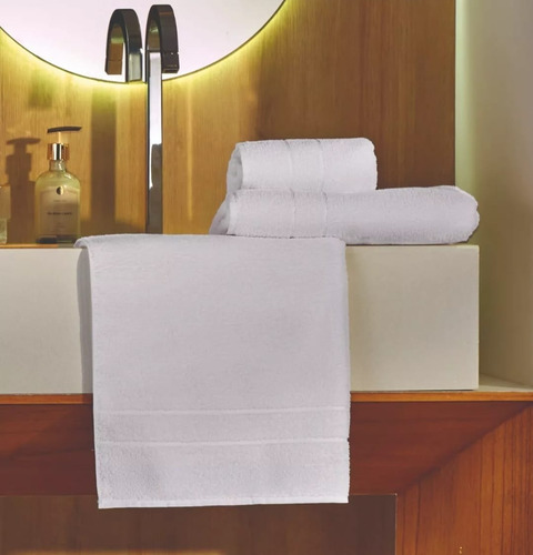Toalha De Banho Hotel Pousada Monaco Teka Profiline Branco