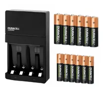 Comprar Cargador De Pilas Duracell + 6 Pilas Aa + 6 Pilas Aaa