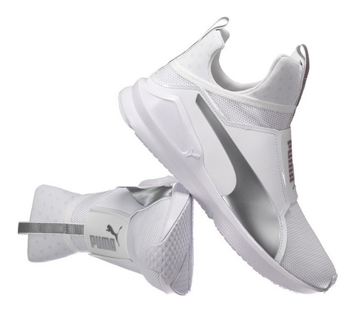 tênis puma fierce gold feminino branco